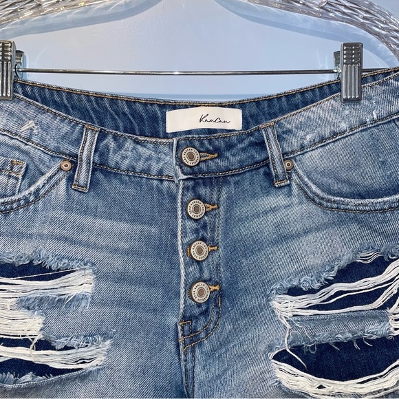 KenChen Denim Shorts High Waisted Size Medium‎ - Picture 2 of 4